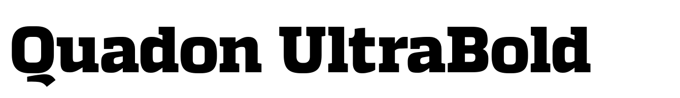Quadon UltraBold